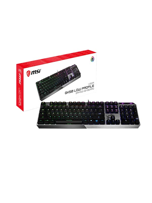 MSI VIGOR GK50 LOW PROFILE GAMING KEYBOARD | VIGOR GK50